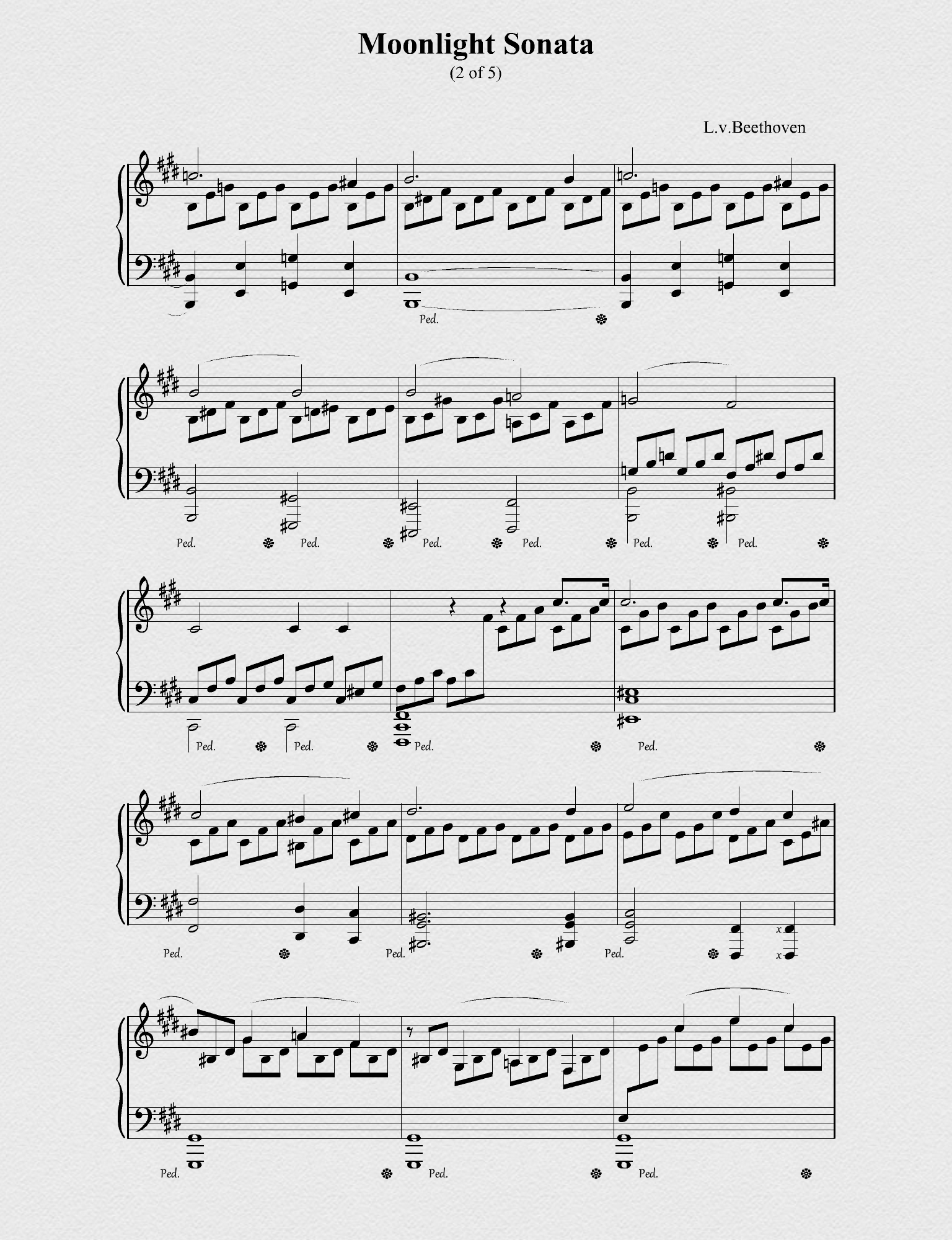 Moonlight Sonata (Page 2)